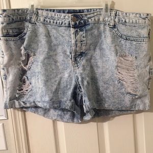 Distressed Shorts